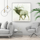 Elk 2 by James Wiens on GIANT ART - brown animals
