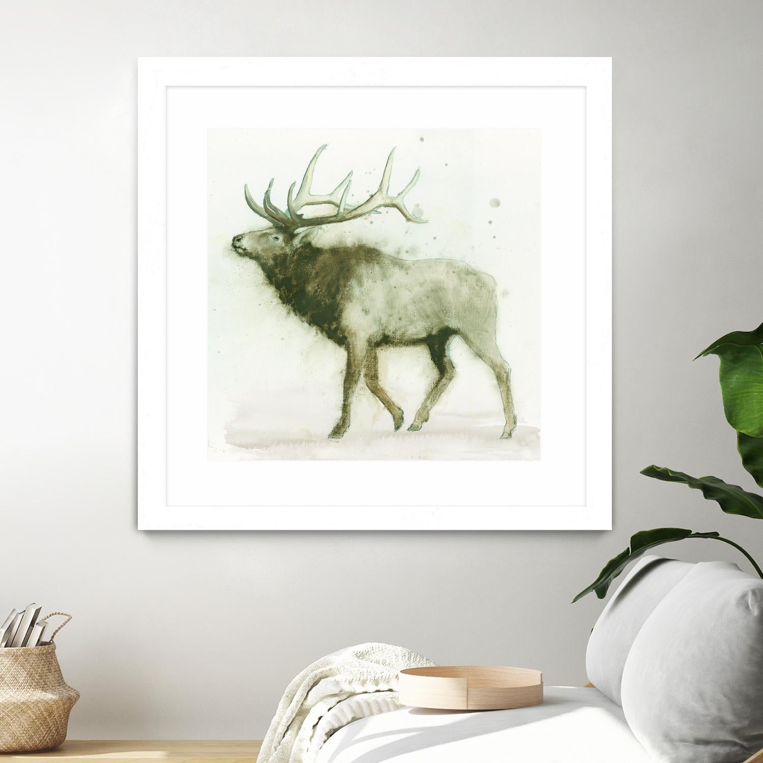 Elk 2 by James Wiens on GIANT ART - brown animals