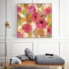 Glorious Pink Floral III by Silvia Vassileva on GIANT ART - yellow floral