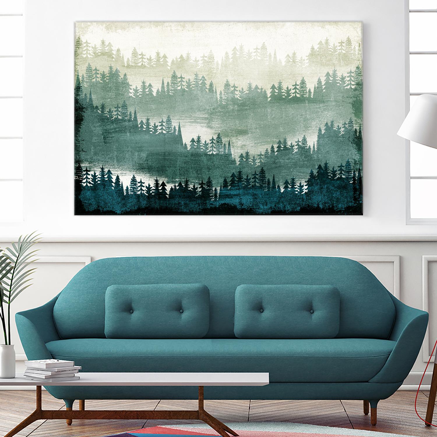 Mountainscape by Michael Mullan on GIANT ART - white landscape