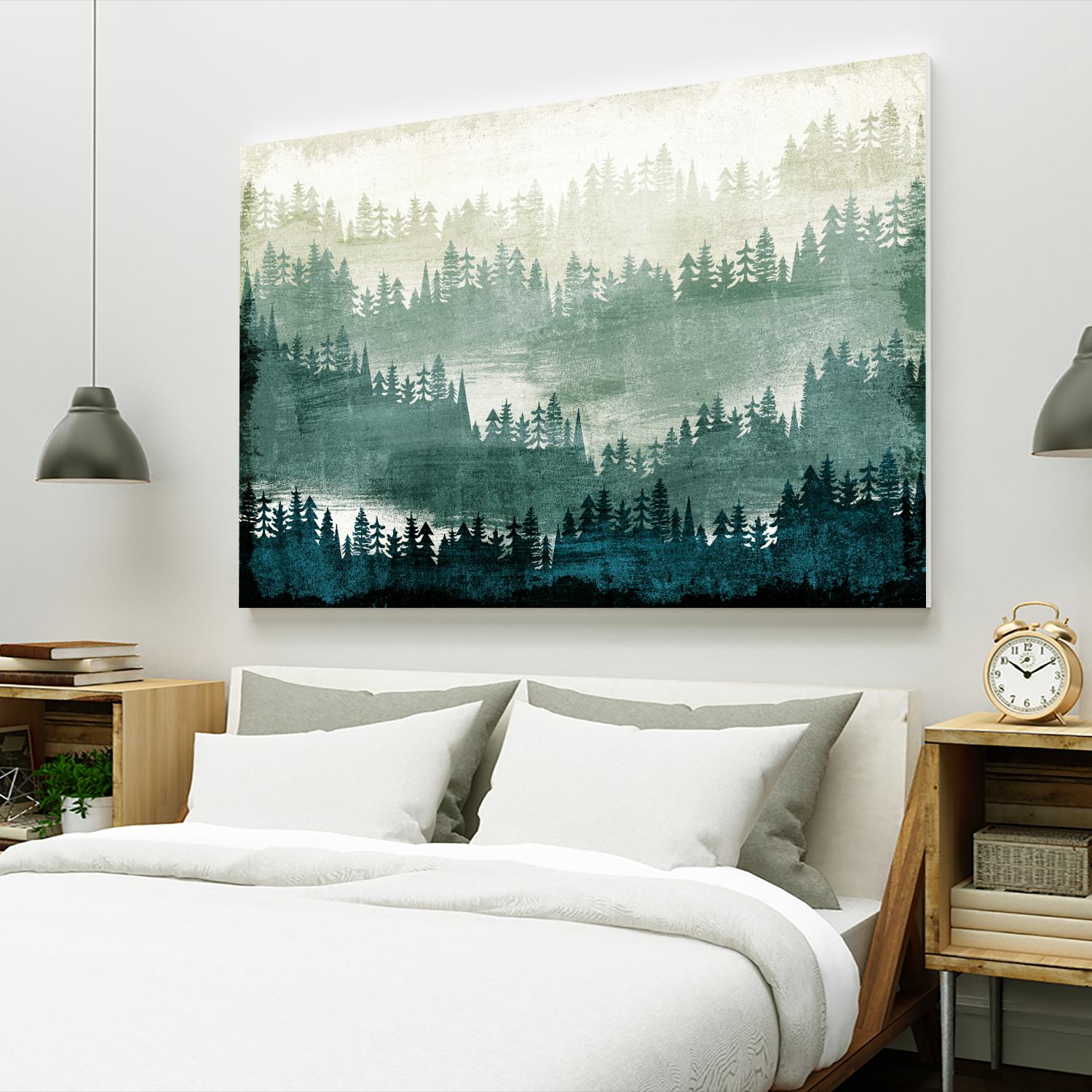 Mountainscape by Michael Mullan on GIANT ART - white landscape