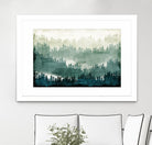Mountainscape by Michael Mullan on GIANT ART - white landscape