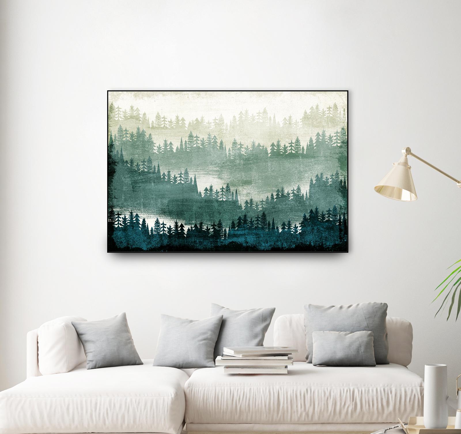 Mountainscape by Michael Mullan on GIANT ART - white landscape