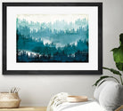 Mountainscape Blue by Michael Mullan on GIANT ART - white landscape
