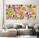 Velvety Florals by Silvia Vassileva on GIANT ART - green floral