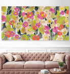 Velvety Florals by Silvia Vassileva on GIANT ART - green floral