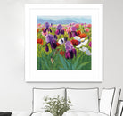 Early June by Shirley Novak on GIANT ART - green floral