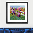 Early June by Shirley Novak on GIANT ART - green floral