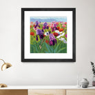 Early June by Shirley Novak on GIANT ART - green floral