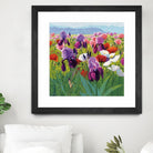 Early June by Shirley Novak on GIANT ART - green floral