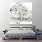 Gold Dust I by Chris Paschke on GIANT ART - yellow floral