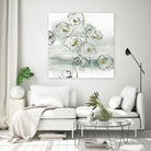 Gold Dust I by Chris Paschke on GIANT ART - yellow floral