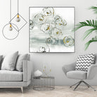 Gold Dust I by Chris Paschke on GIANT ART - yellow floral