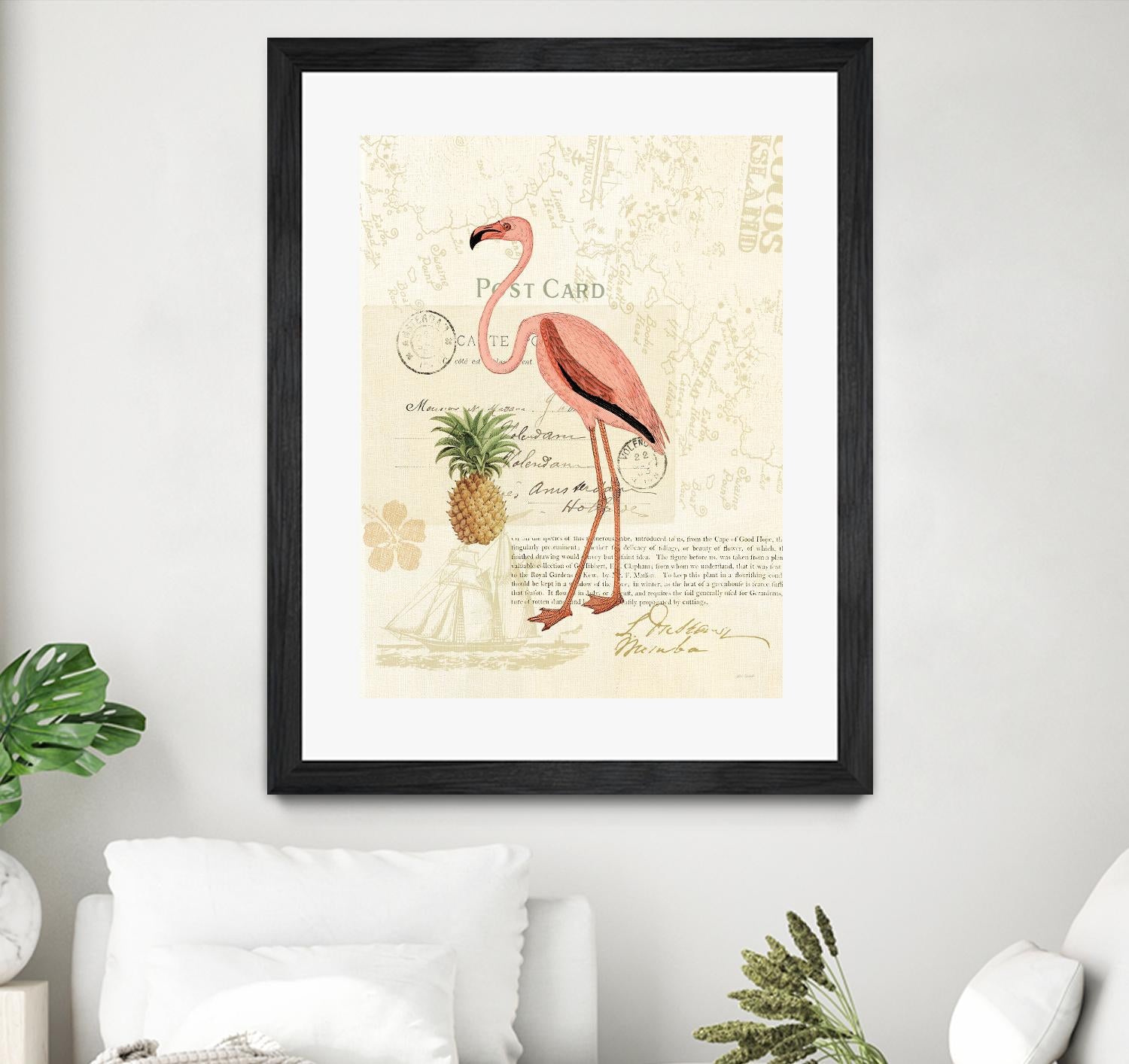 Floridian IV by Katie Pertiet on GIANT ART - green tropical