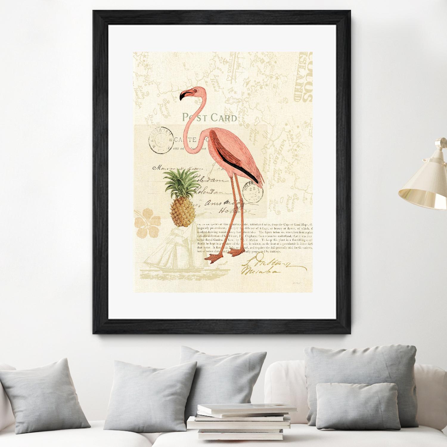 Floridian IV by Katie Pertiet on GIANT ART - green tropical