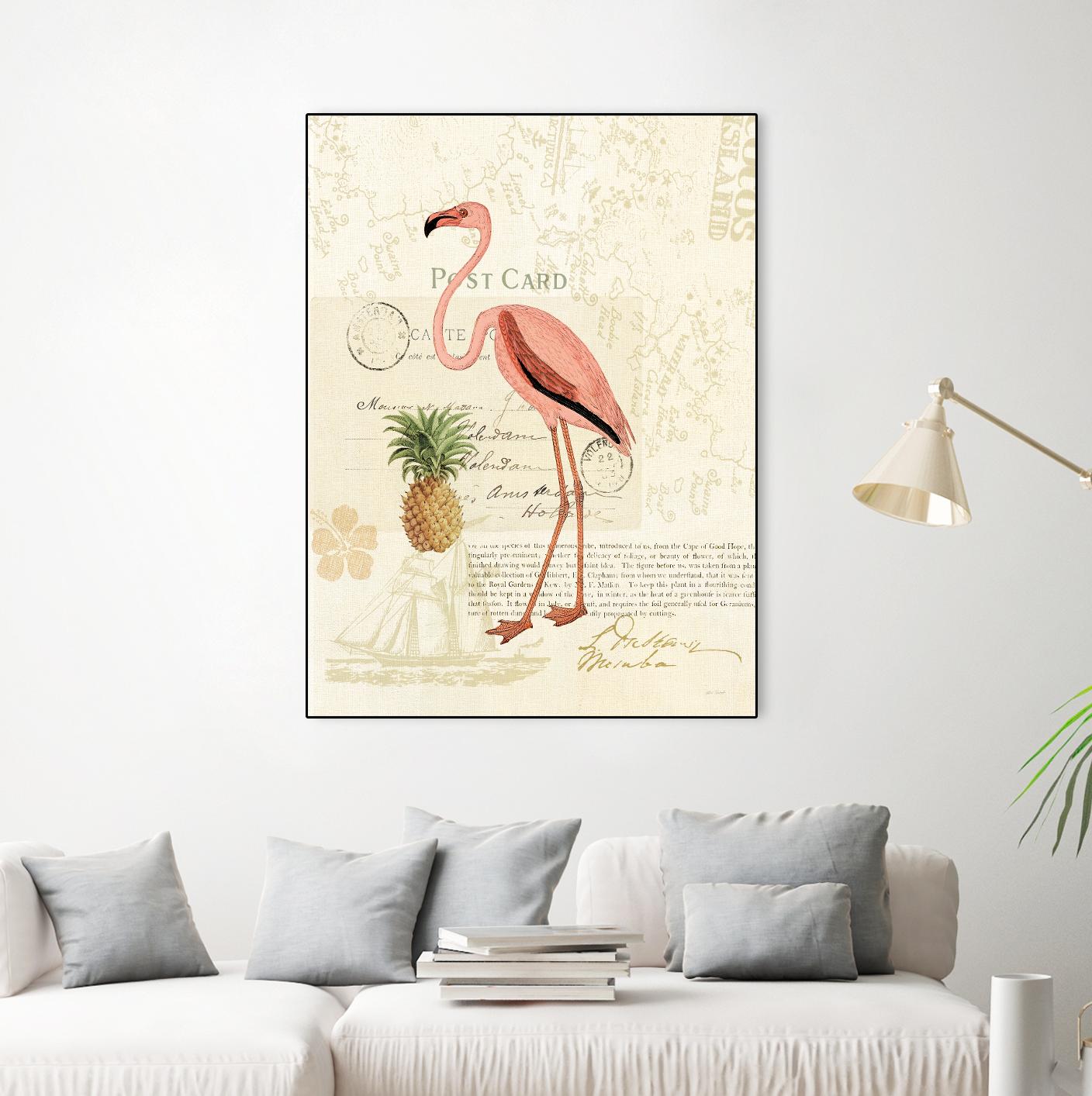 Floridian IV by Katie Pertiet on GIANT ART - green tropical