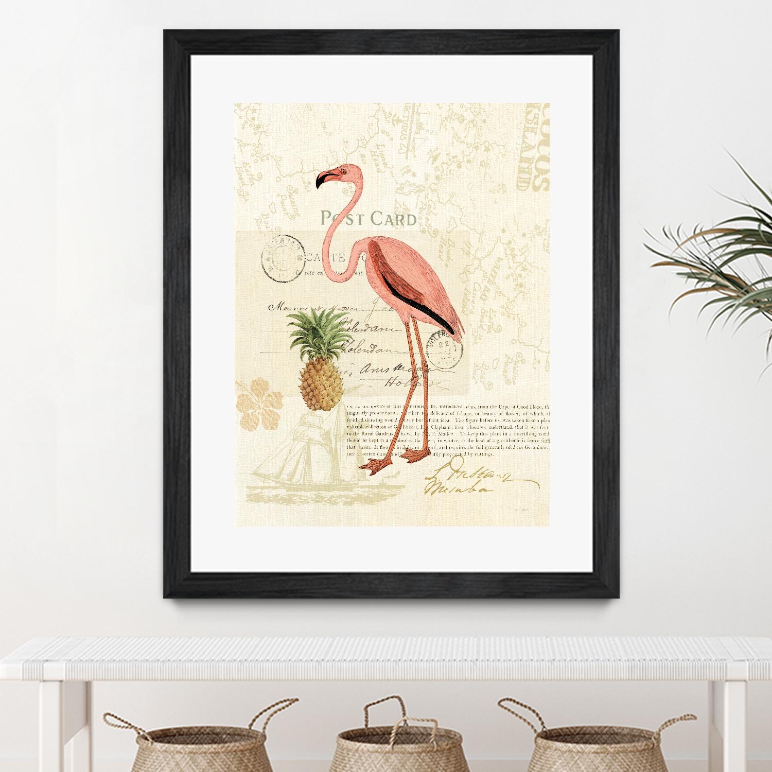 Floridian IV by Katie Pertiet on GIANT ART - green tropical