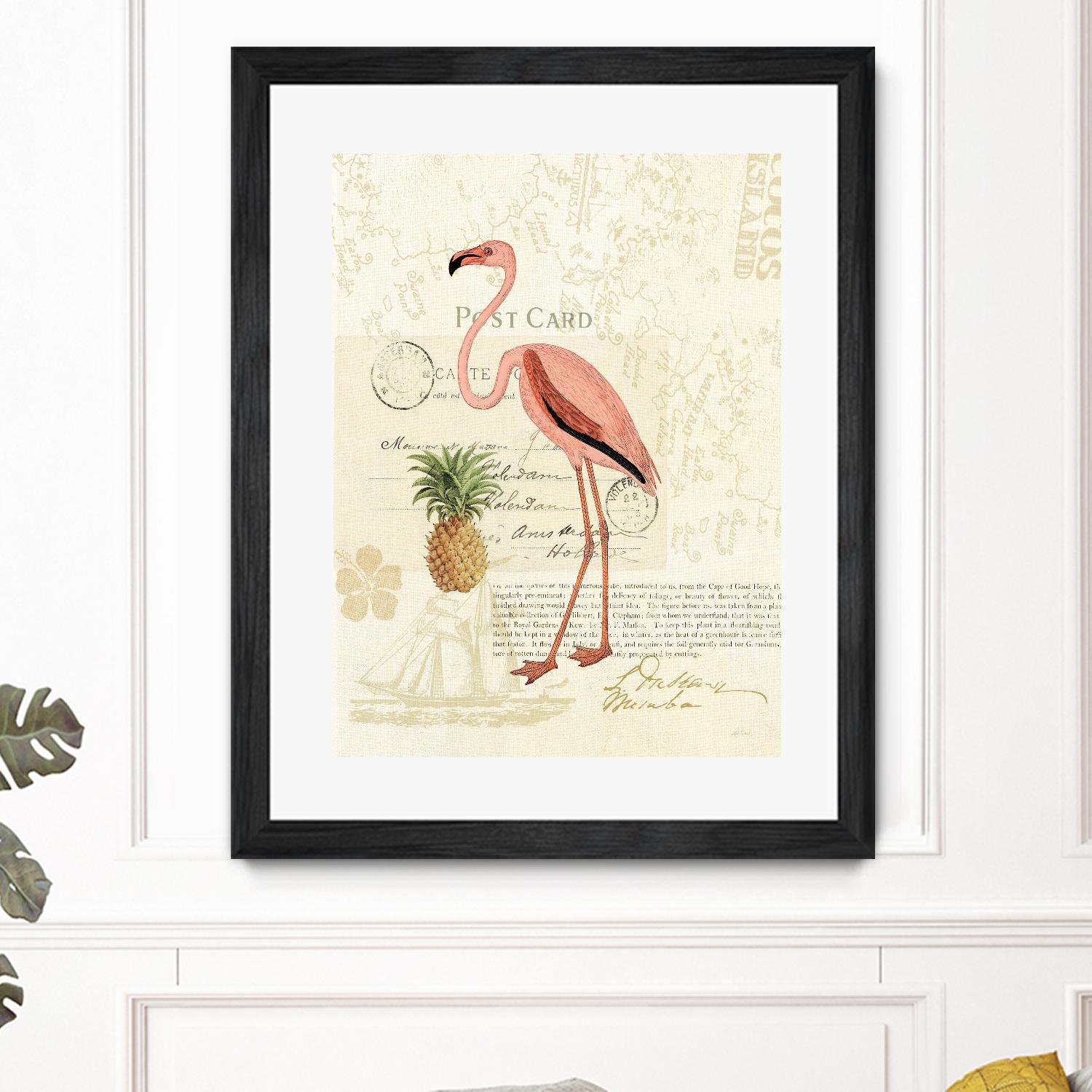 Floridian IV by Katie Pertiet on GIANT ART - green tropical