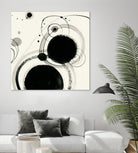 Planetary III by Shirley Novak on GIANT ART - beige abstract