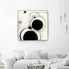 Planetary III by Shirley Novak on GIANT ART - beige abstract