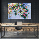 Inspiration Monet by Shirley Novak on GIANT ART - pink floral