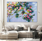 Inspiration Monet by Shirley Novak on GIANT ART - pink floral
