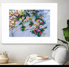 Inspiration Monet by Shirley Novak on GIANT ART - pink floral