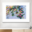 Inspiration Monet by Shirley Novak on GIANT ART - pink floral
