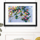 Inspiration Monet by Shirley Novak on GIANT ART - pink floral