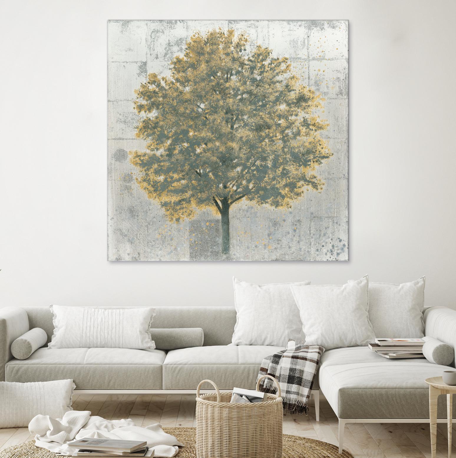 Neutrality Gold by James Wiens on GIANT ART - yellow trees