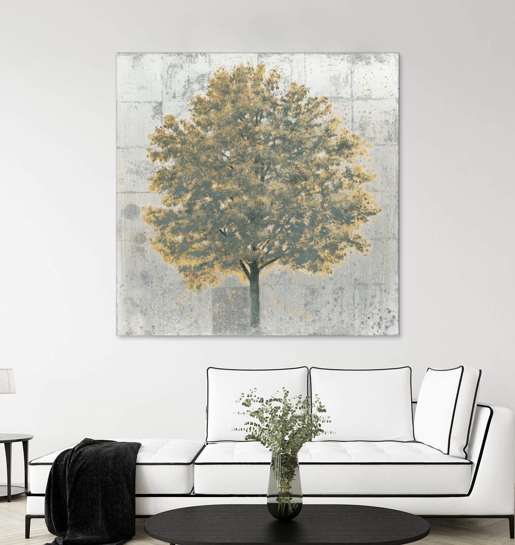 Neutrality Gold by James Wiens on GIANT ART - yellow trees