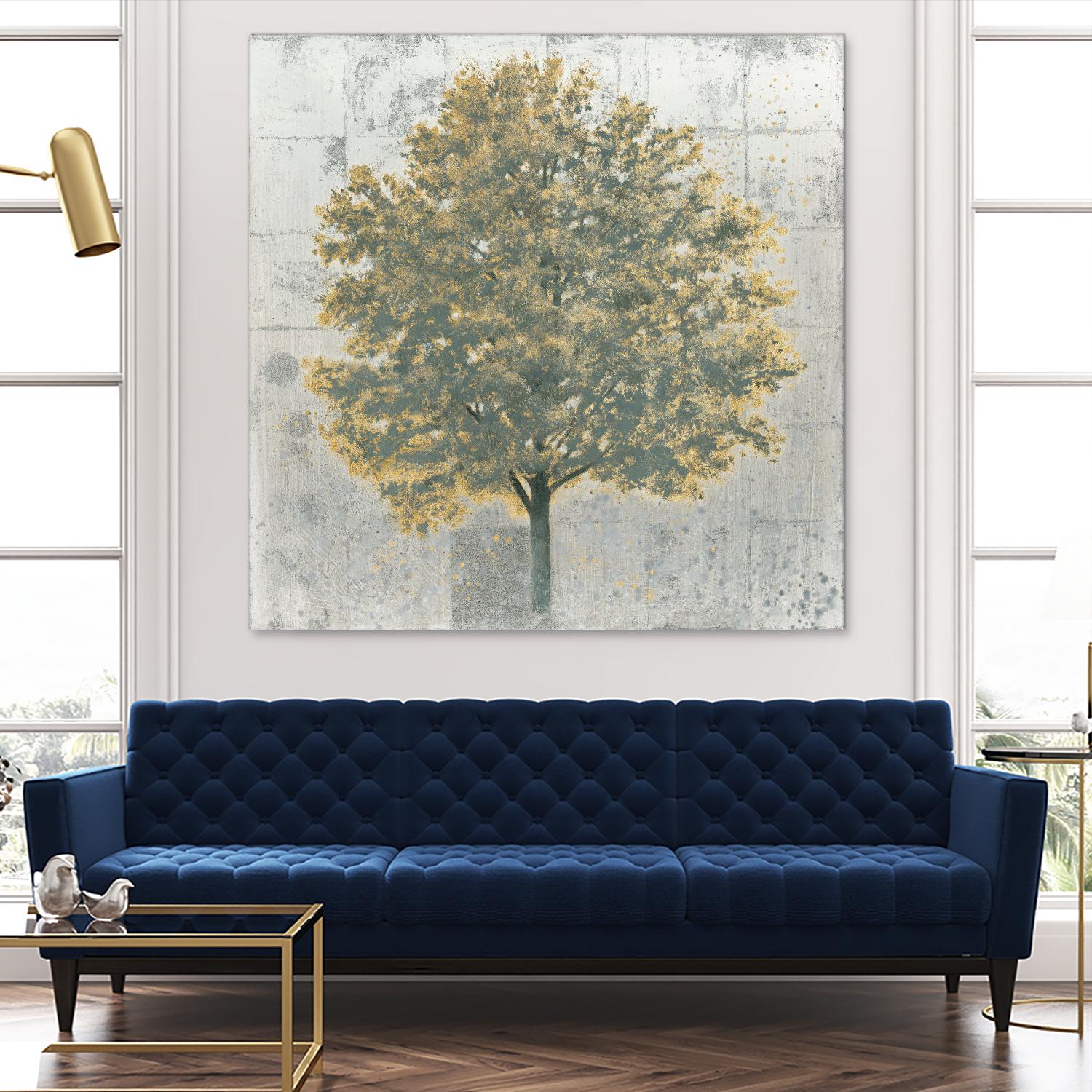 Neutrality Gold by James Wiens on GIANT ART - yellow trees