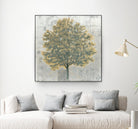 Neutrality Gold by James Wiens on GIANT ART - yellow trees