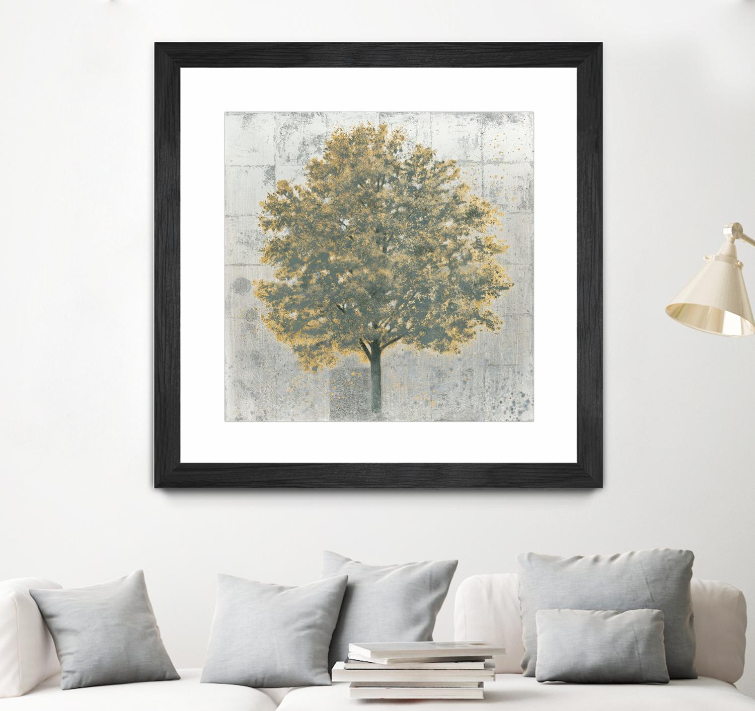 Neutrality Gold by James Wiens on GIANT ART - yellow trees