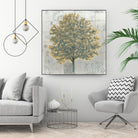 Neutrality Gold by James Wiens on GIANT ART - yellow trees