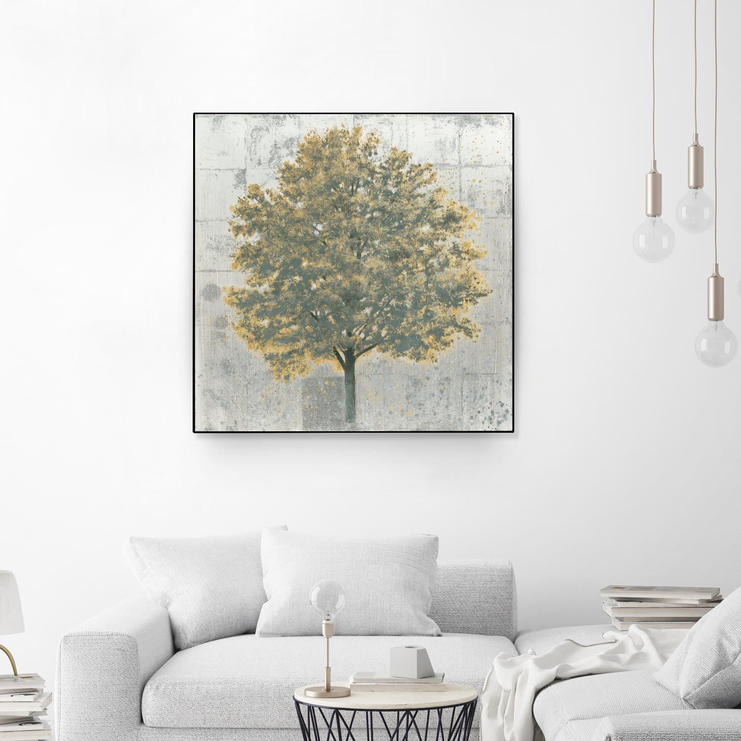 Neutrality Gold by James Wiens on GIANT ART - yellow trees