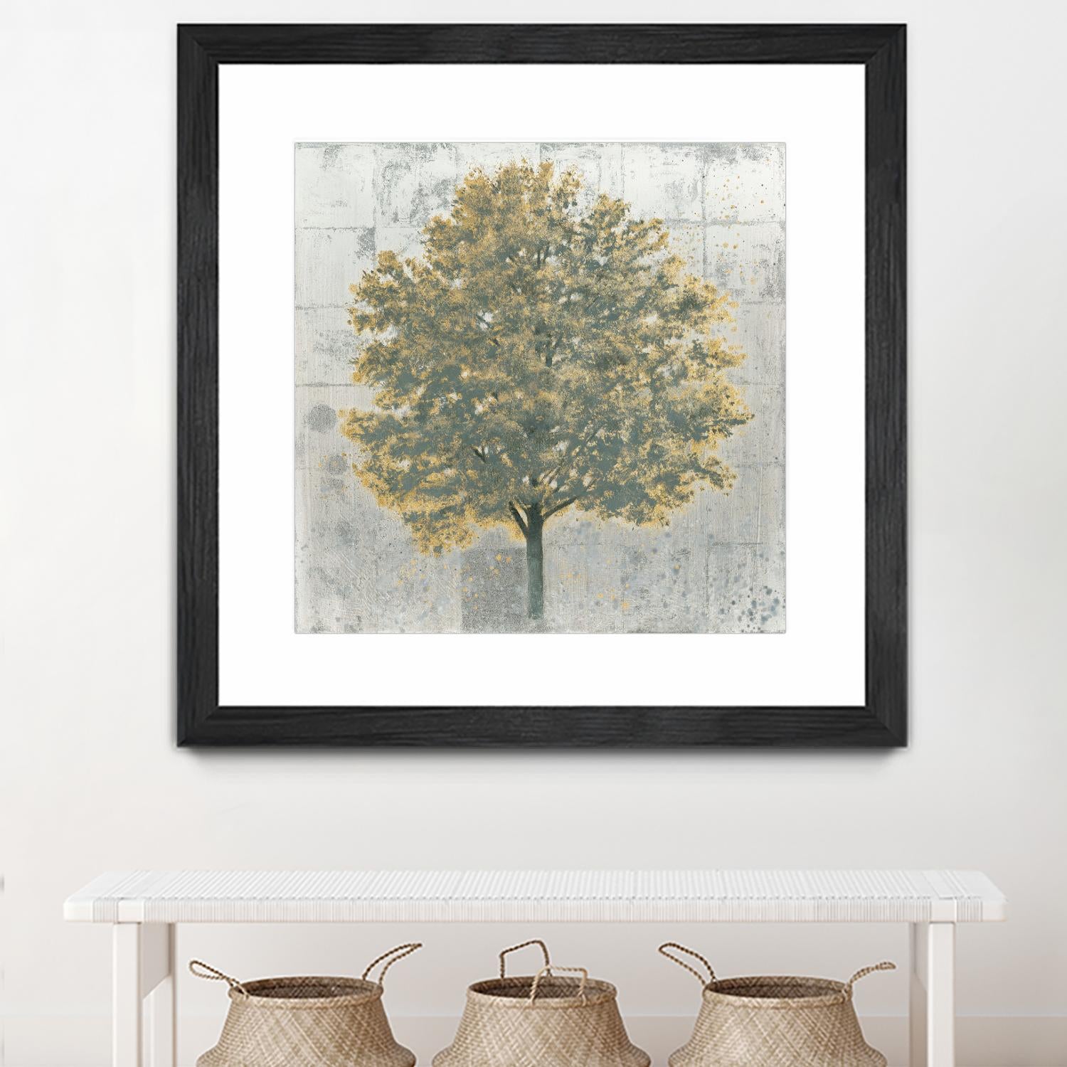 Neutrality Gold by James Wiens on GIANT ART - yellow trees