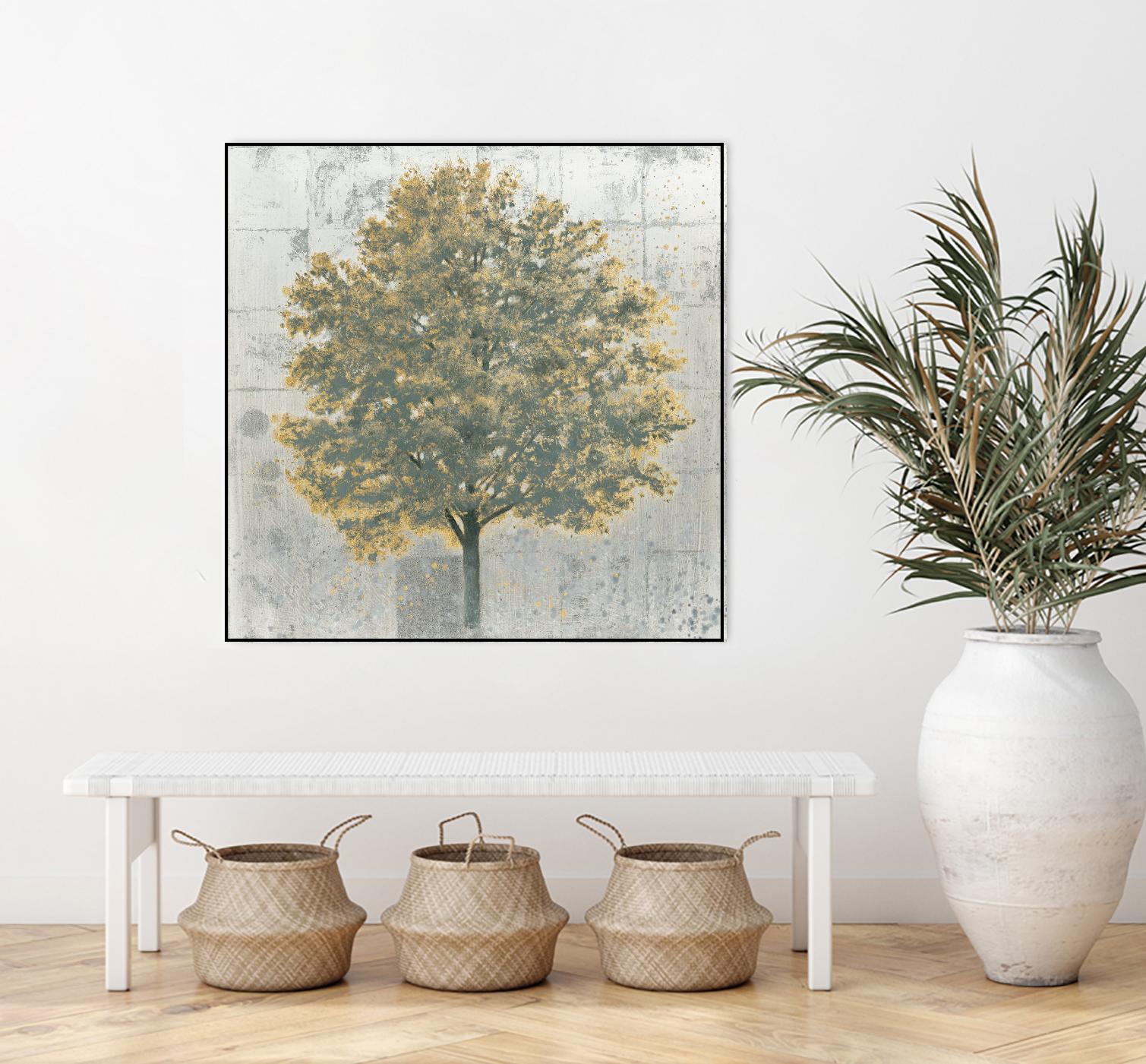 Neutrality Gold by James Wiens on GIANT ART - yellow trees