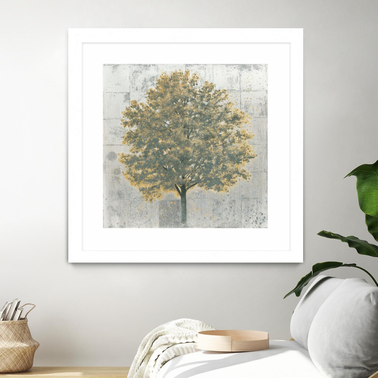 Neutrality Gold by James Wiens on GIANT ART - yellow trees