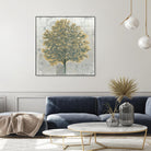 Neutrality Gold by James Wiens on GIANT ART - yellow trees