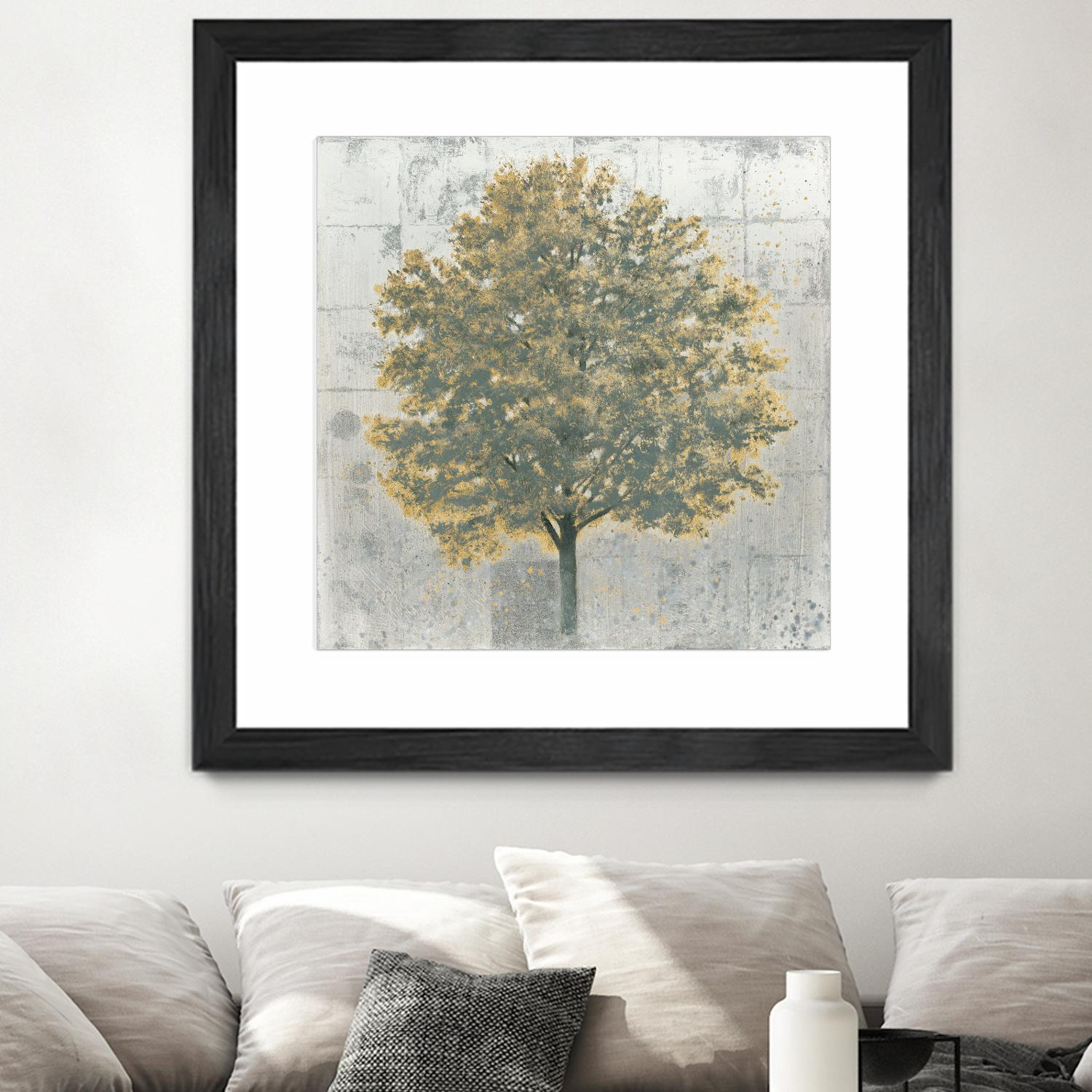 Neutrality Gold by James Wiens on GIANT ART - yellow trees