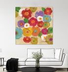 Bohemian Bouquet II by Silvia Vassileva on GIANT ART - yellow floral