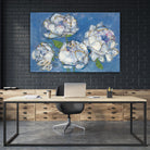 Vase of Peonies Crop by Kellie Day on GIANT ART - white floral