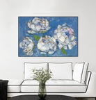 Vase of Peonies Crop by Kellie Day on GIANT ART - white floral