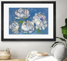 Vase of Peonies Crop by Kellie Day on GIANT ART - white floral