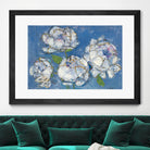 Vase of Peonies Crop by Kellie Day on GIANT ART - white floral