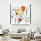 The Sanctuary II by Kellie Day on GIANT ART - red floral