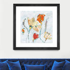 The Sanctuary II by Kellie Day on GIANT ART - red floral