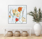 The Sanctuary II by Kellie Day on GIANT ART - red floral