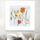 The Sanctuary II by Kellie Day on GIANT ART - red floral
